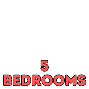 5 Bedrooms 85 Totes