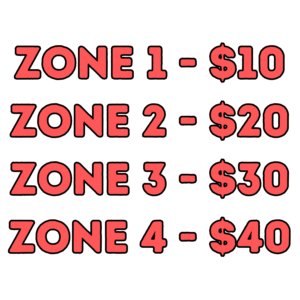 Zone Delivery Fees